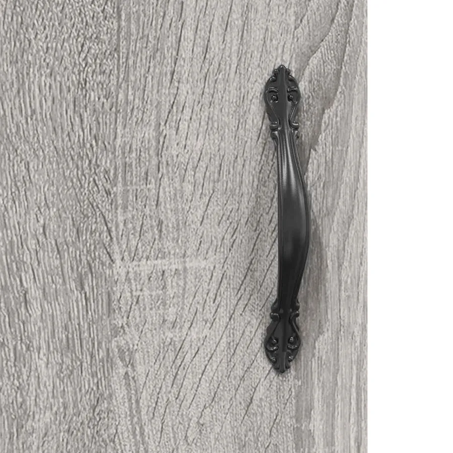 Buffet Sonoma gris 34,5x34x90 cm Bois d'ingénierie - 10
