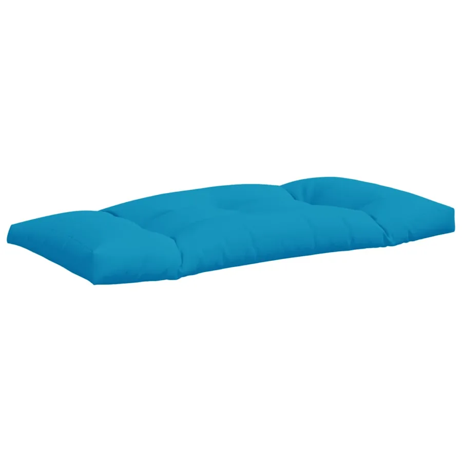 Coussins de palette 3 pcs bleu clair tissu - 5