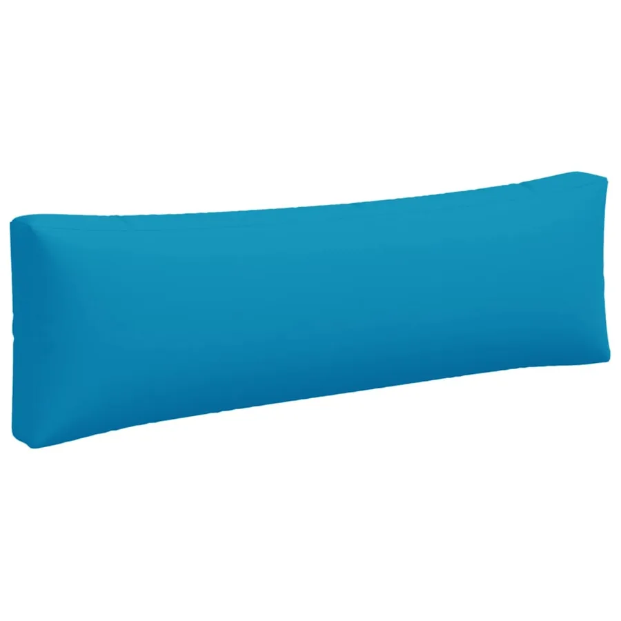 Coussins de palette 3 pcs bleu clair tissu - 6
