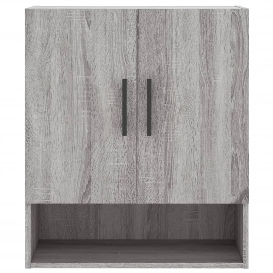Armoire murale sonoma gris 60x31x70 cm bois d'ingénierie - 5