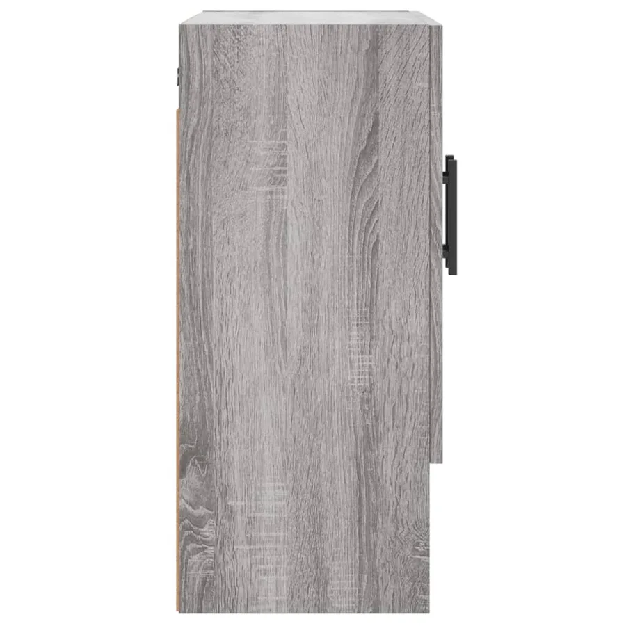 Armoire murale sonoma gris 60x31x70 cm bois d'ingénierie - 7