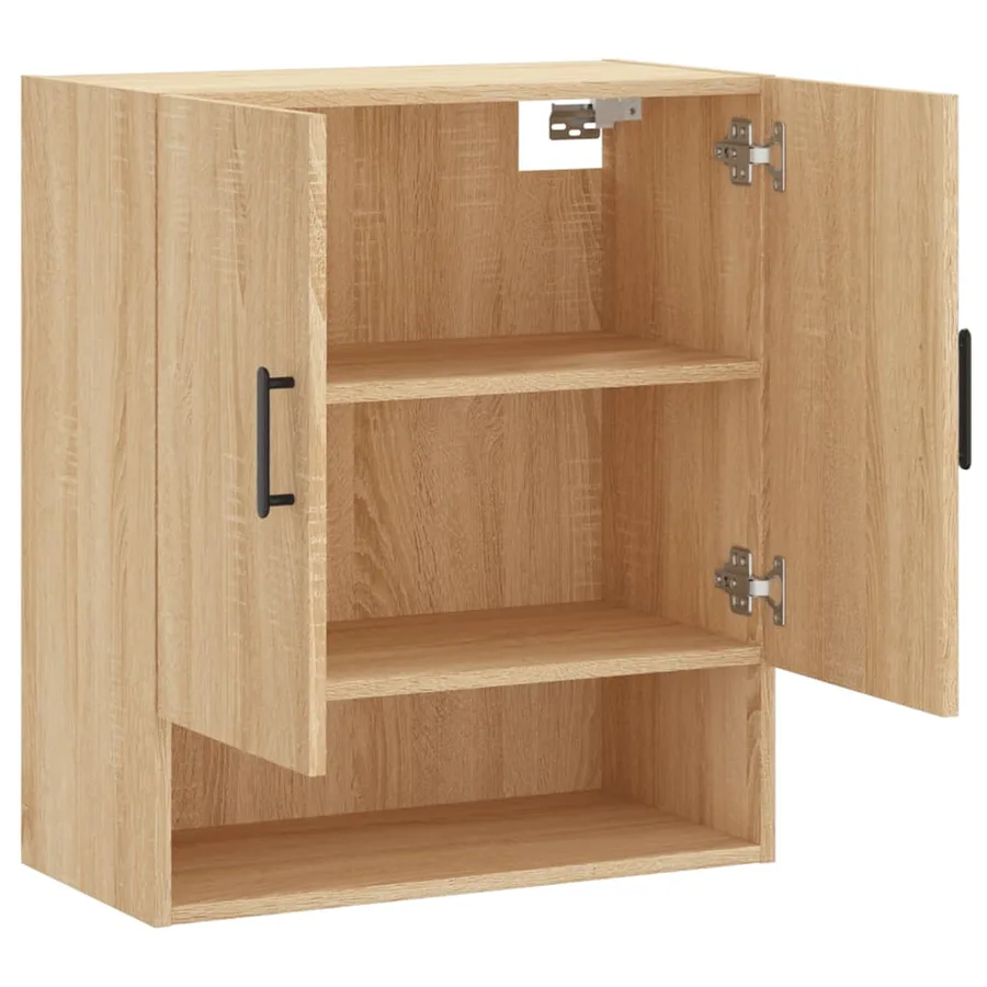 Armoire murale chêne sonoma 60x31x70 cm bois d'ingénierie - 6