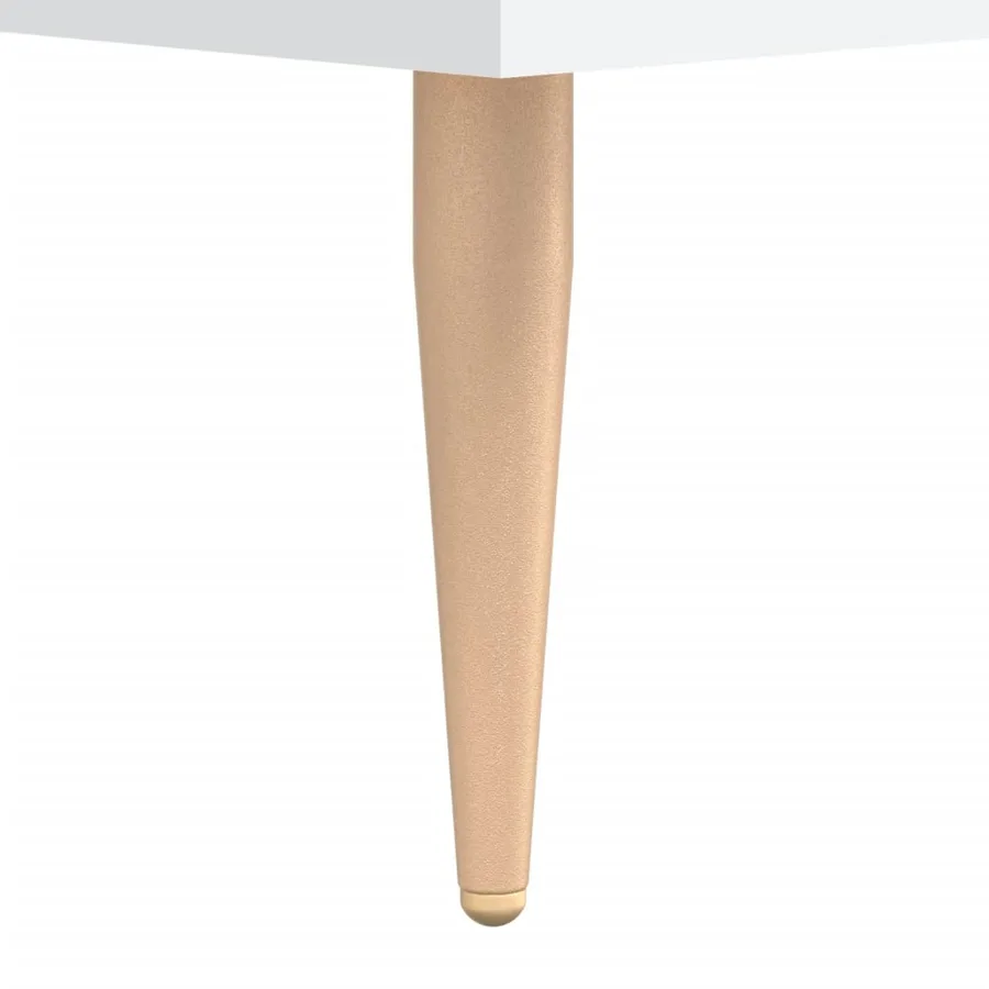 Buffet blanc 34,5x34x90 cm bois d'ingénierie - 10