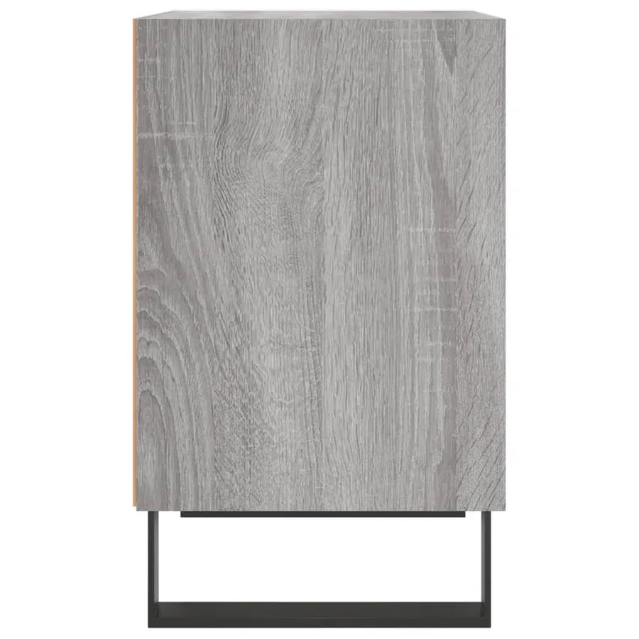 Tables de chevet 2 pcs sonoma gris 40x30x50cm bois d'ingénierie - 6