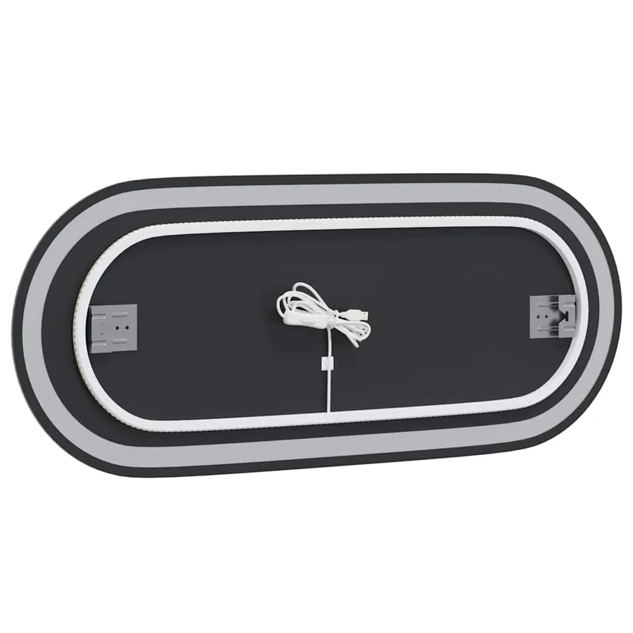 Miroir de salle de bain à LED 90x40 cm ovale - 8