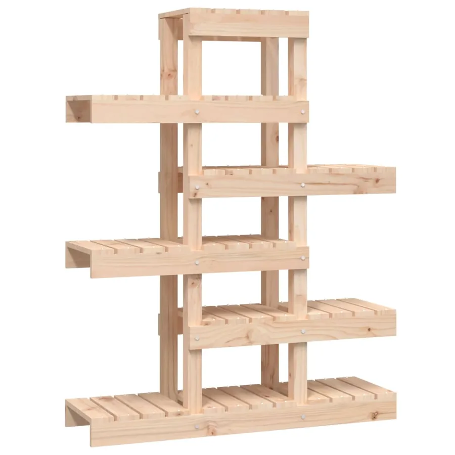 Support à plantes 85x25x109,5 cm Bois massif de pin - 2