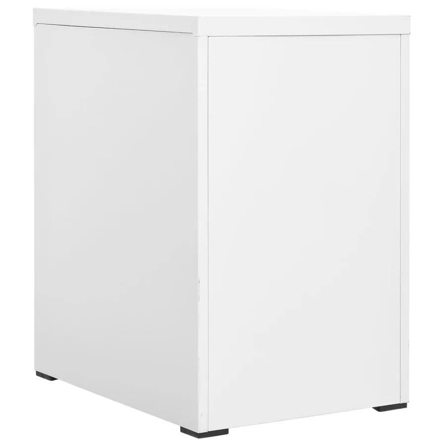 Classeur Blanc 46x62x72,5 cm Acier - 3