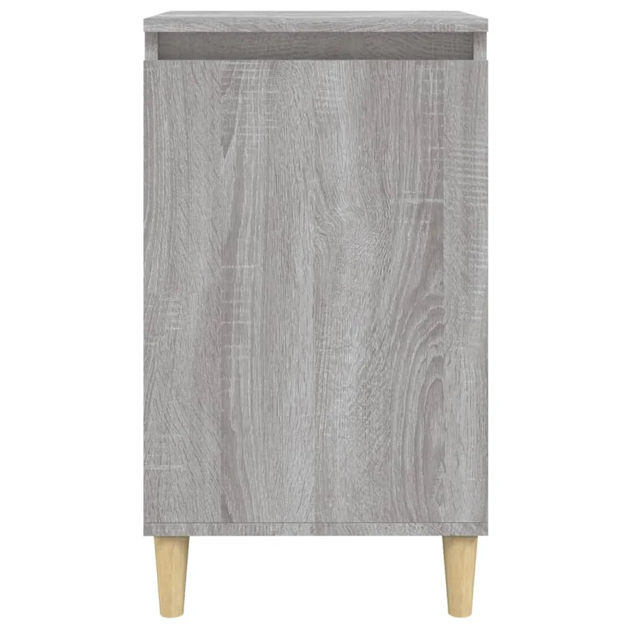 Table de chevet sonoma gris 40x35x70 cm bois d'ingénierie - 5