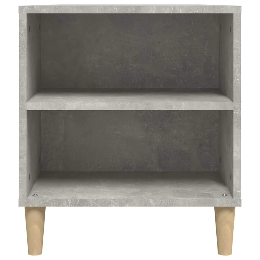 Meuble TV Gris béton 102x44,5x50 cm Bois d'ingénierie - 8