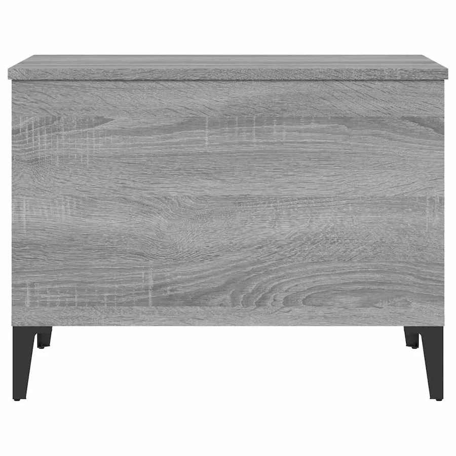 Table basse Sonoma gris 60x44,5x45 cm Bois d'ingénierie - 5