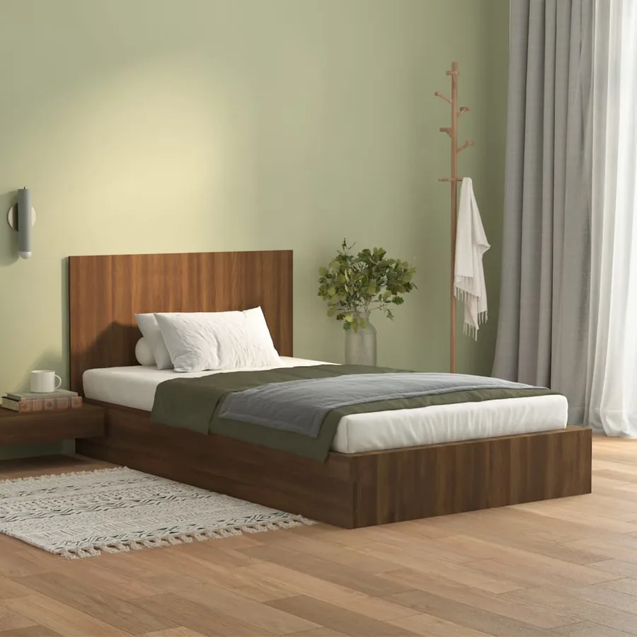Tête de lit Chêne marron 120x1,5x80 cm Bois d'ingénierie - 3