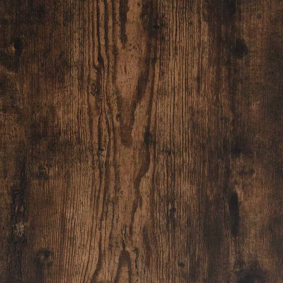 Coiffeuse avec LED chêne fumé 90x50x132,5 cm bois d'ingénierie - 13