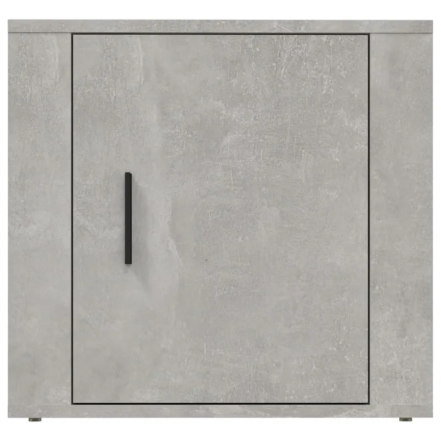 Tables de chevet 2 pcs Gris béton 50x39x47 cm - 6