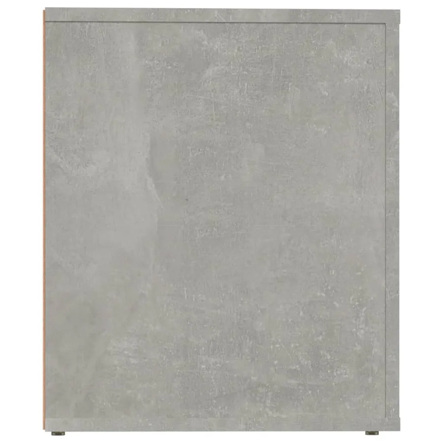 Tables de chevet 2 pcs Gris béton 50x39x47 cm - 7