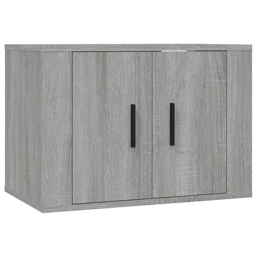 Meuble TV mural Sonoma gris 57x34,5x40 cm - 2