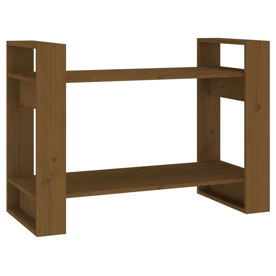 Bibliothèque/Cloison Marron miel 80x35x56,5 cm Pin solide - 2