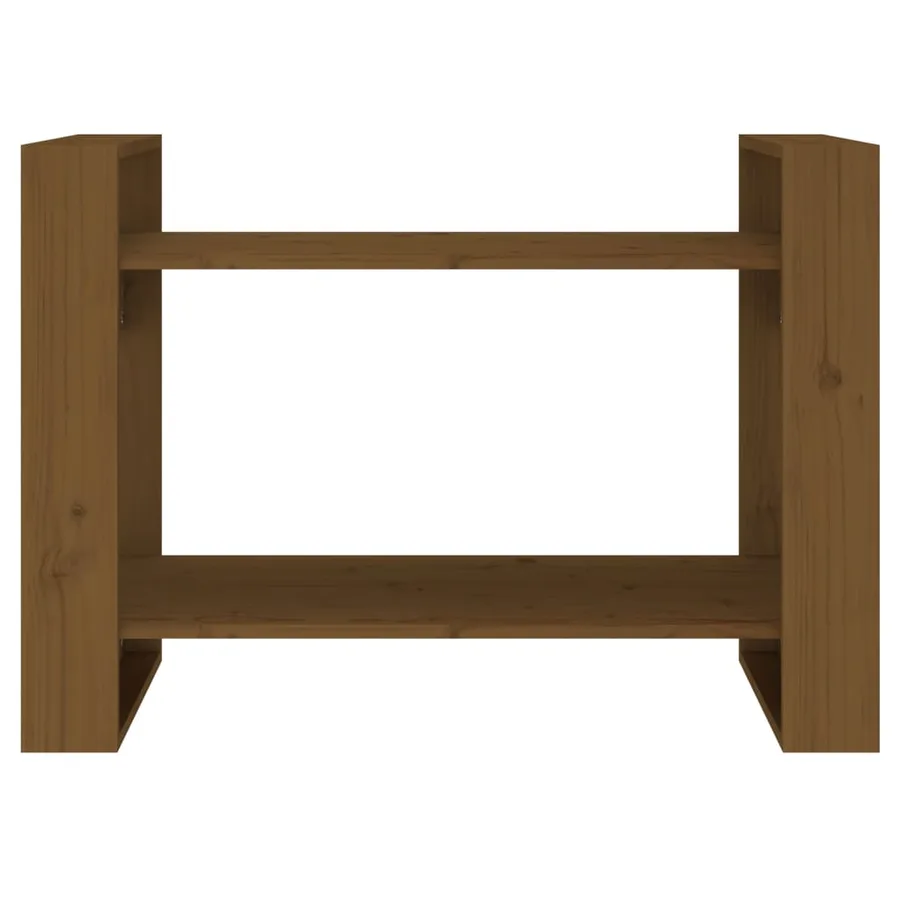 Bibliothèque/Cloison Marron miel 80x35x56,5 cm Pin solide - 5