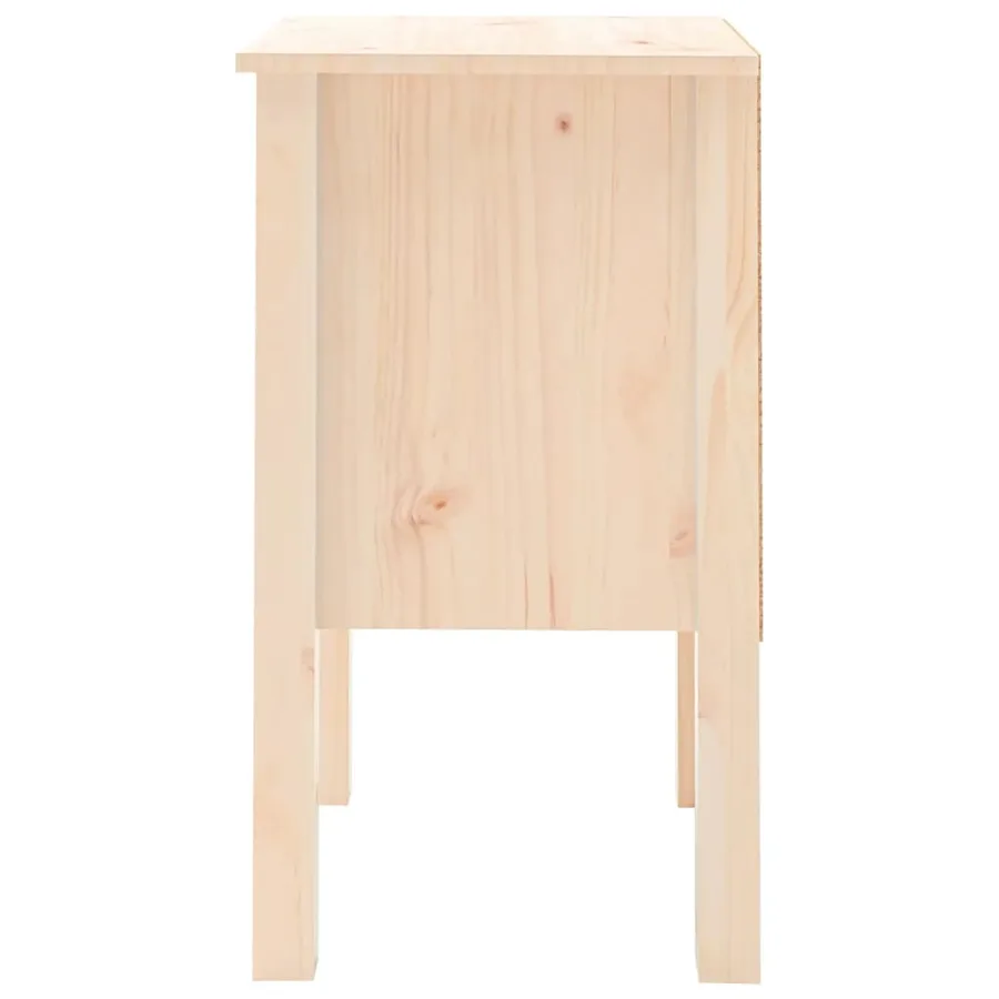 Table de chevet 40x35x61,5 cm Bois de pin massif - 6