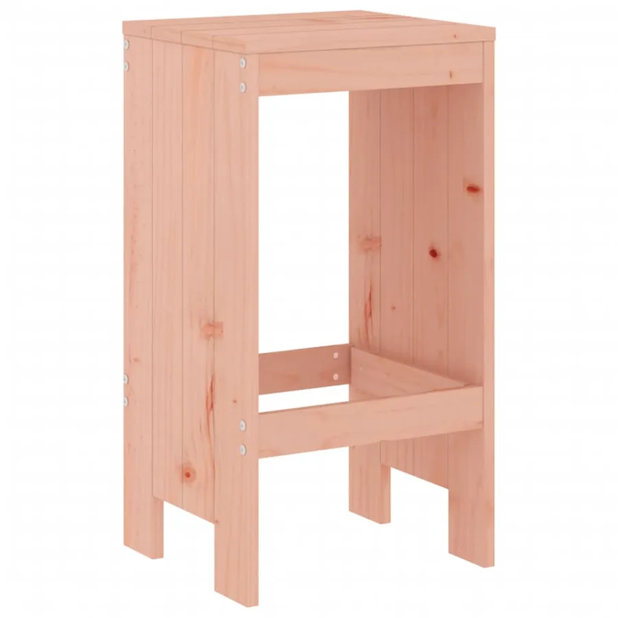 Tabourets de bar lot de 2 40x36x75 cm bois massif Douglas - 3