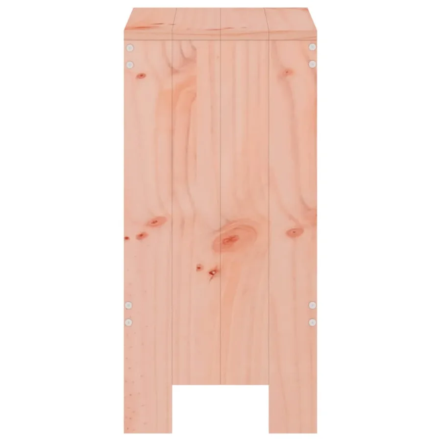 Tabourets de bar lot de 2 40x36x75 cm bois massif Douglas - 5