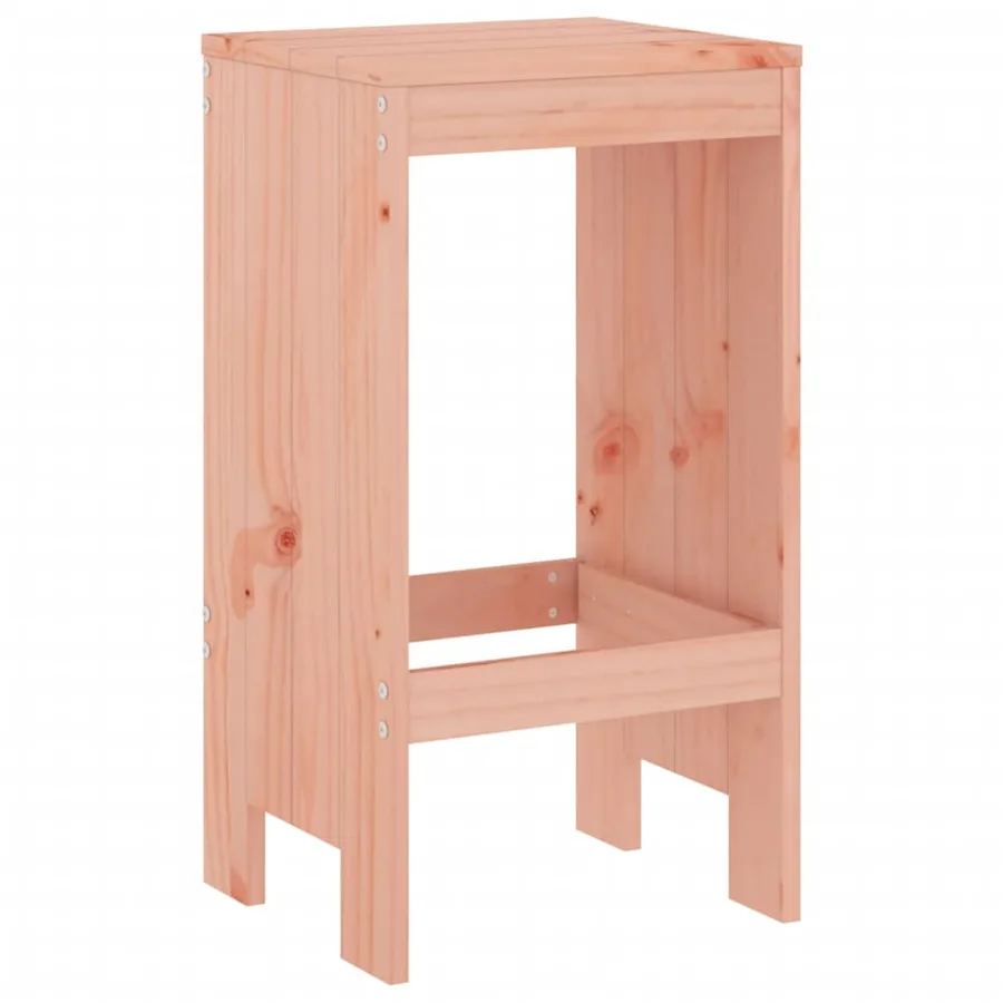 Tabourets de bar lot de 2 40x36x75 cm bois massif Douglas - 6