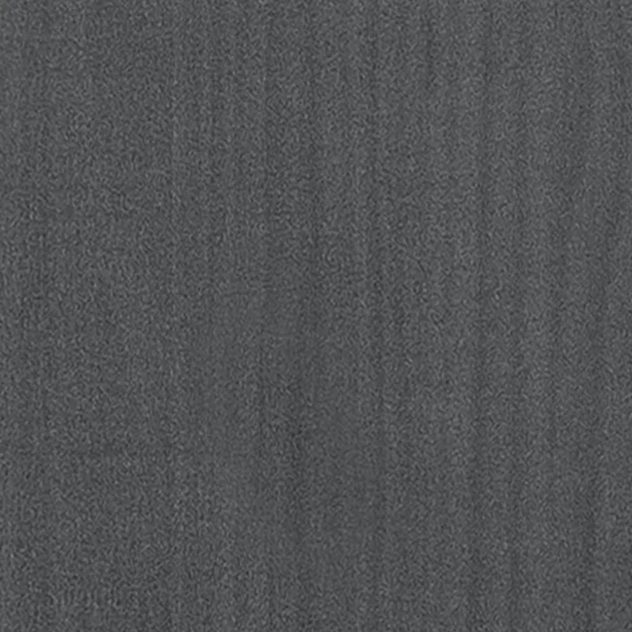 Bibliothèque Gris 40x30x71,5 cm Bois de pin massif - 7