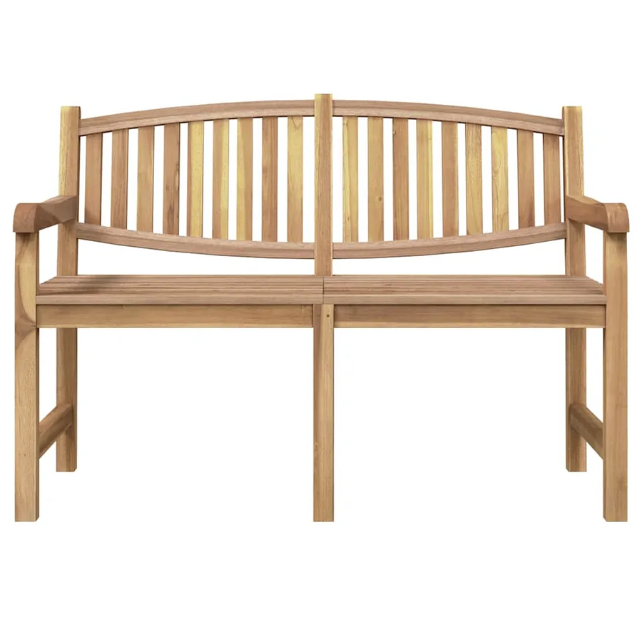 Banc de jardin 149,5x60x90 cm bois de teck solide - 3