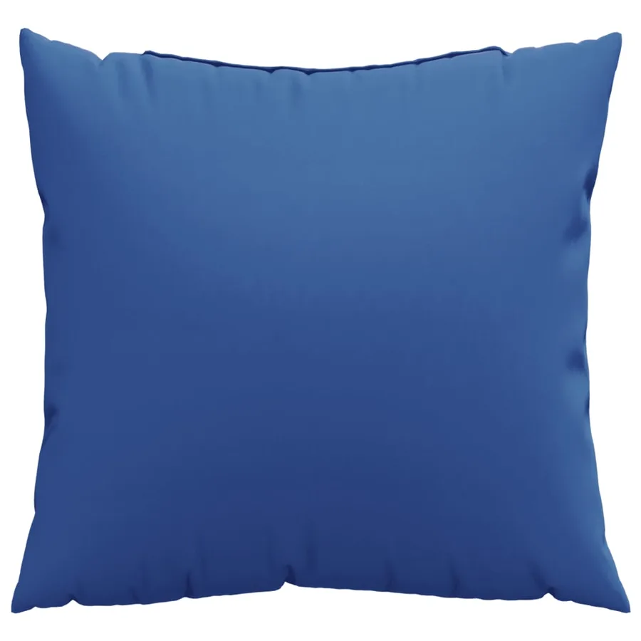 Coussins de canapé 4 pcs bleu royal 60x60 cm tissu - 3