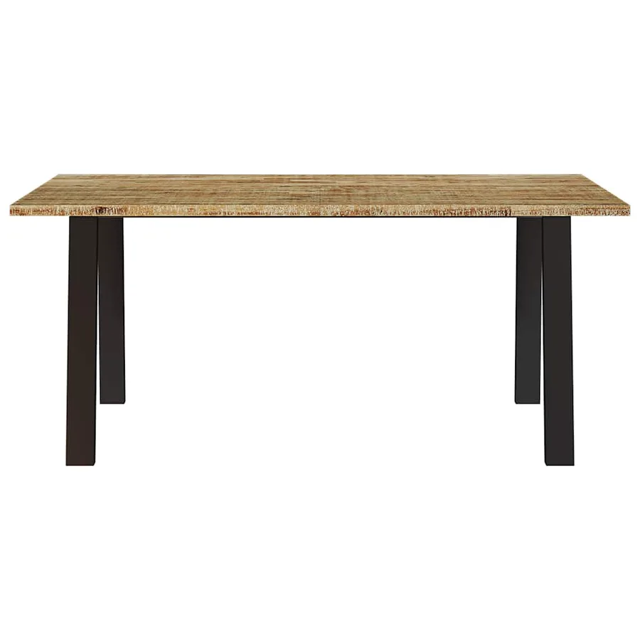 Table à manger 150x90x75 cm bois d'acacia solide - 4