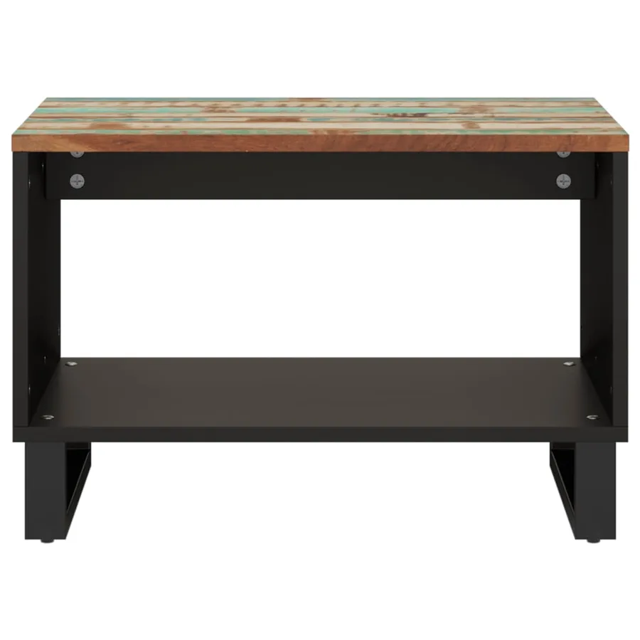 Table basse 60x50x40 cm bois de récupération massif - 3