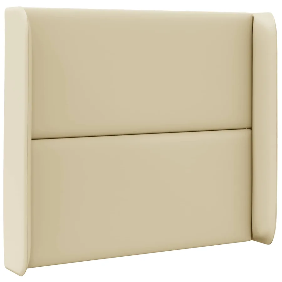 Oreille de tête de lit Crème 80 x 16 x 4 cm PVC - 3
