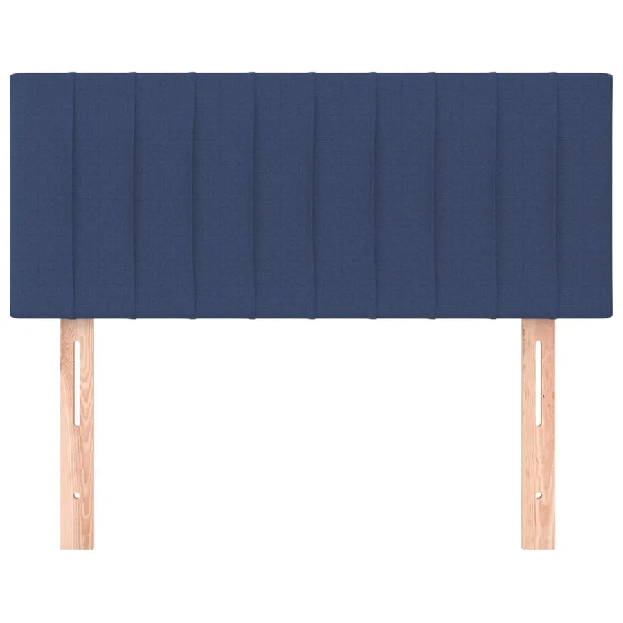 Tête de lit Bleu 80x5x78/88 cm Tissu - 3