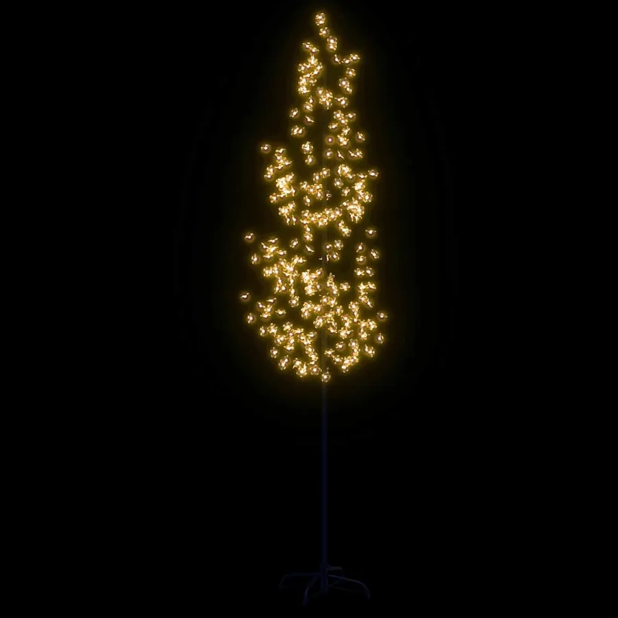 Arbre à LED fleur de cerisier 368 LED Blanc chaud 300 cm - 3