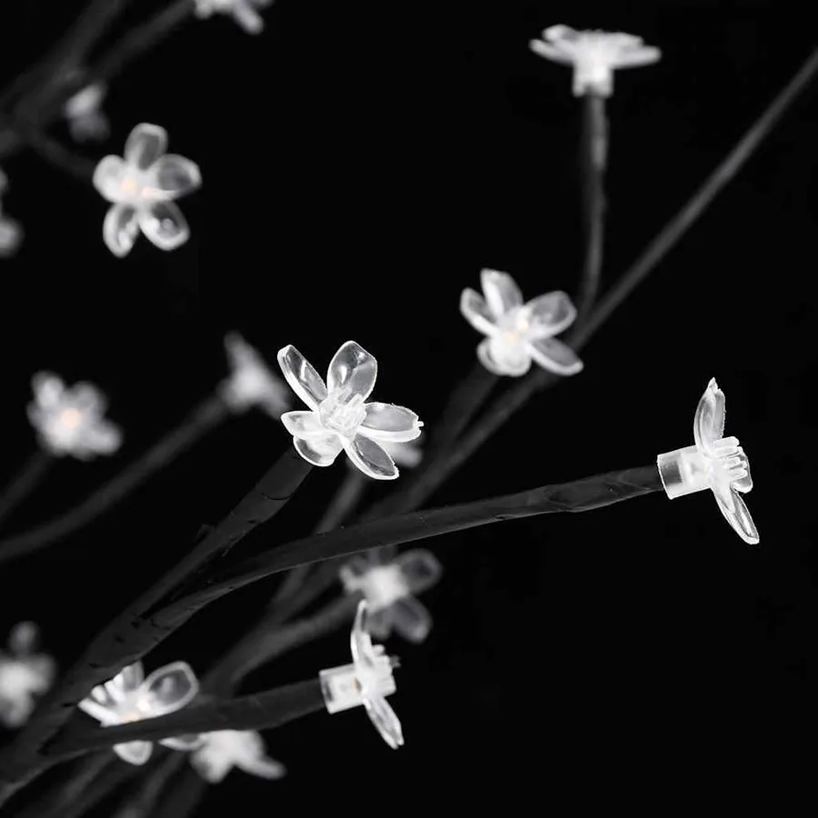 Arbre à LED fleur de cerisier 368 LED Blanc chaud 300 cm - 5