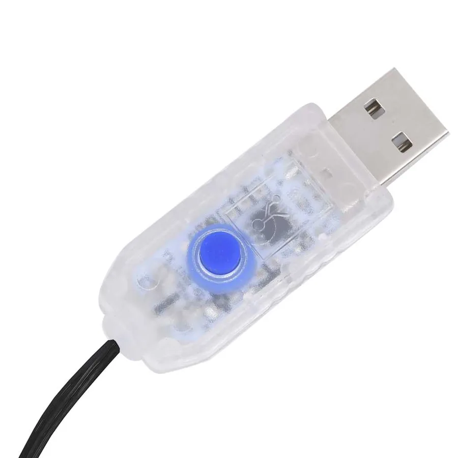 Arbre à LED fleur de cerisier 368 LED Blanc chaud 300 cm - 6