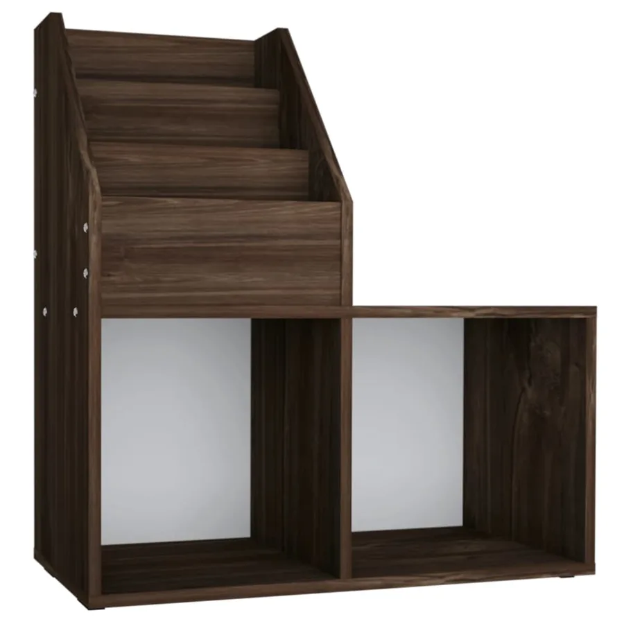 Porte-revue pour enfants Chêne fumé Bois d’ingénierie - 2