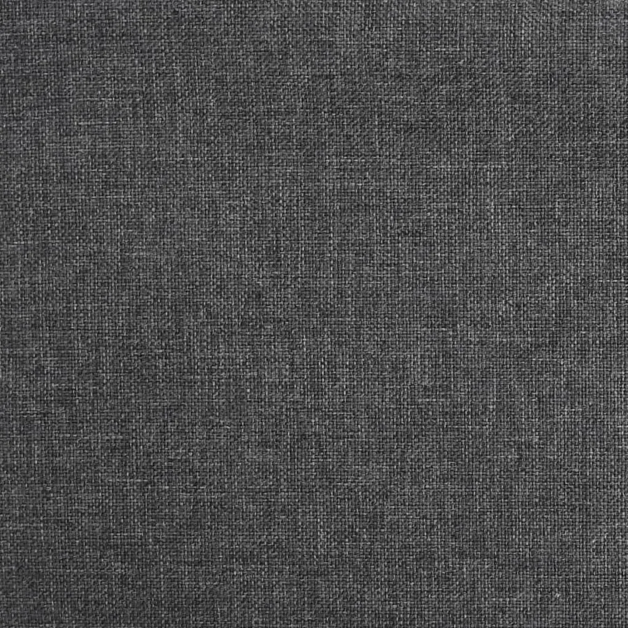 Tabourets de bar lot de 2 gris foncé tissu - 8