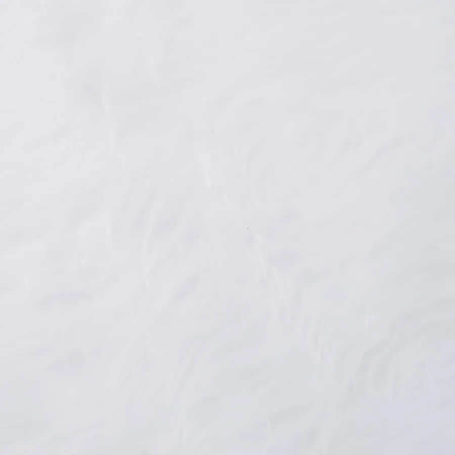 Jupe de sapin de Noël blanche 150 cm en fausse fourrure - 5