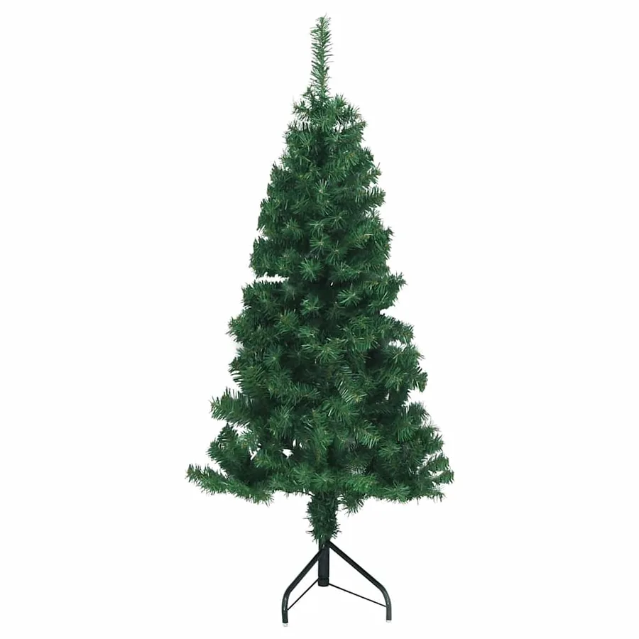Sapin de Noël artificiel d'angle Vert 120 cm PVC - 3
