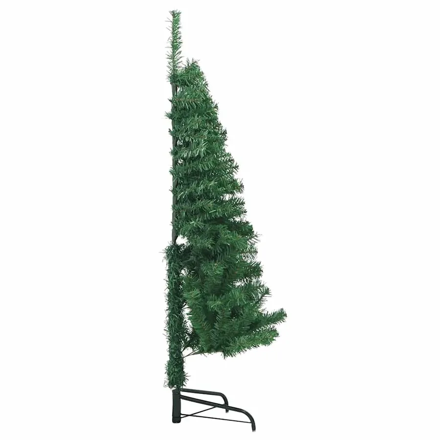 Sapin de Noël artificiel d'angle Vert 120 cm PVC - 4