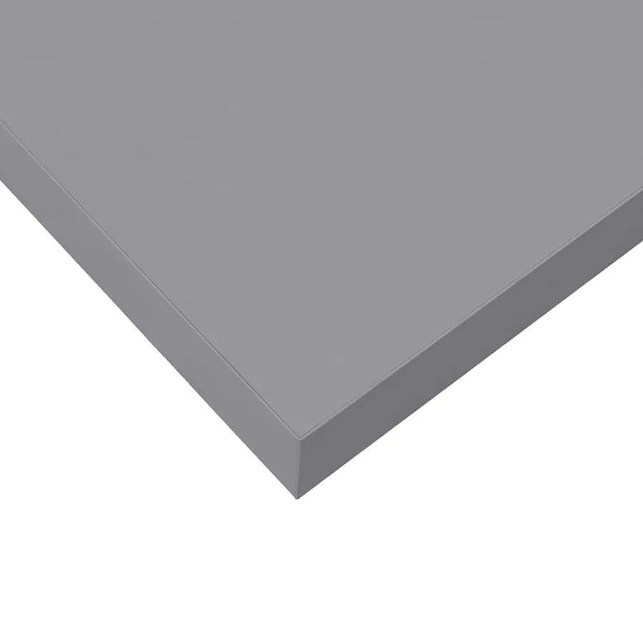 Étagères murales flottantes 4 pcs gris 23x23,5x3,8 cm MDF - 12