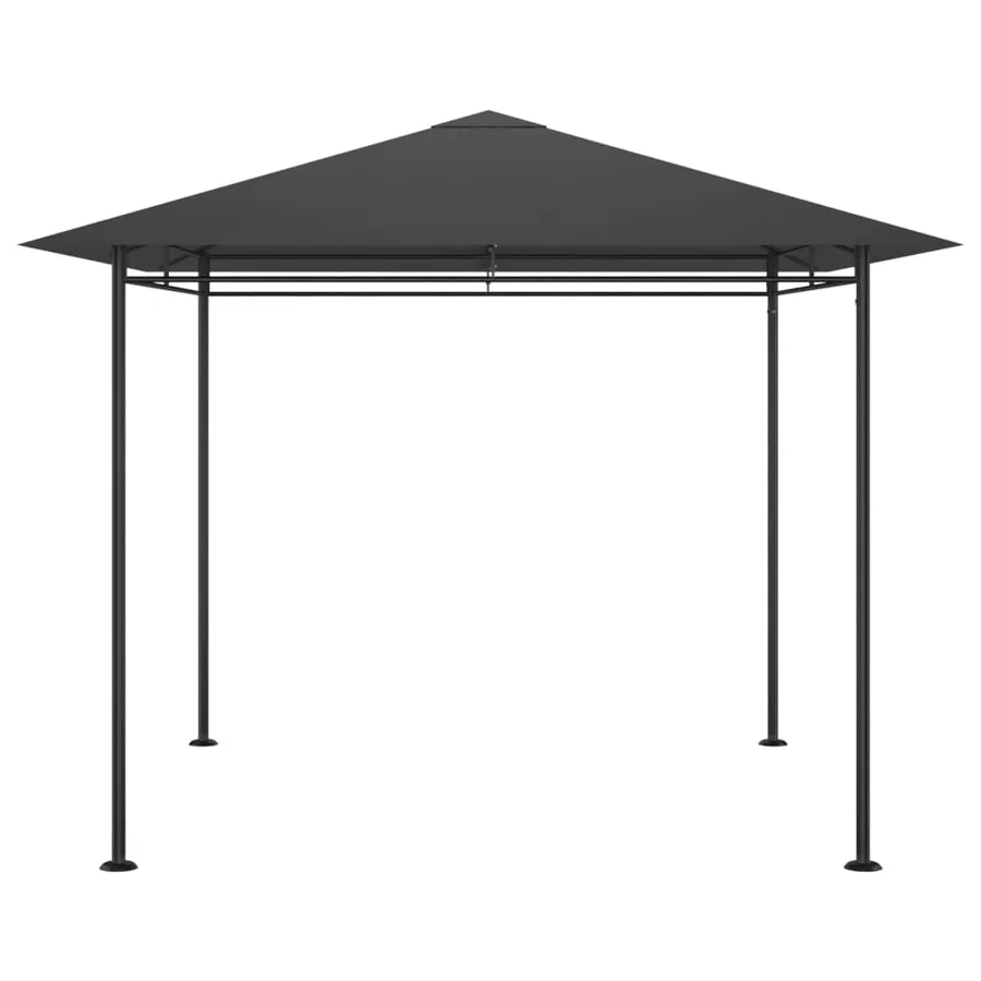 Belvédère 3x3x2,7 m Anthracite 180 g/m² - 2