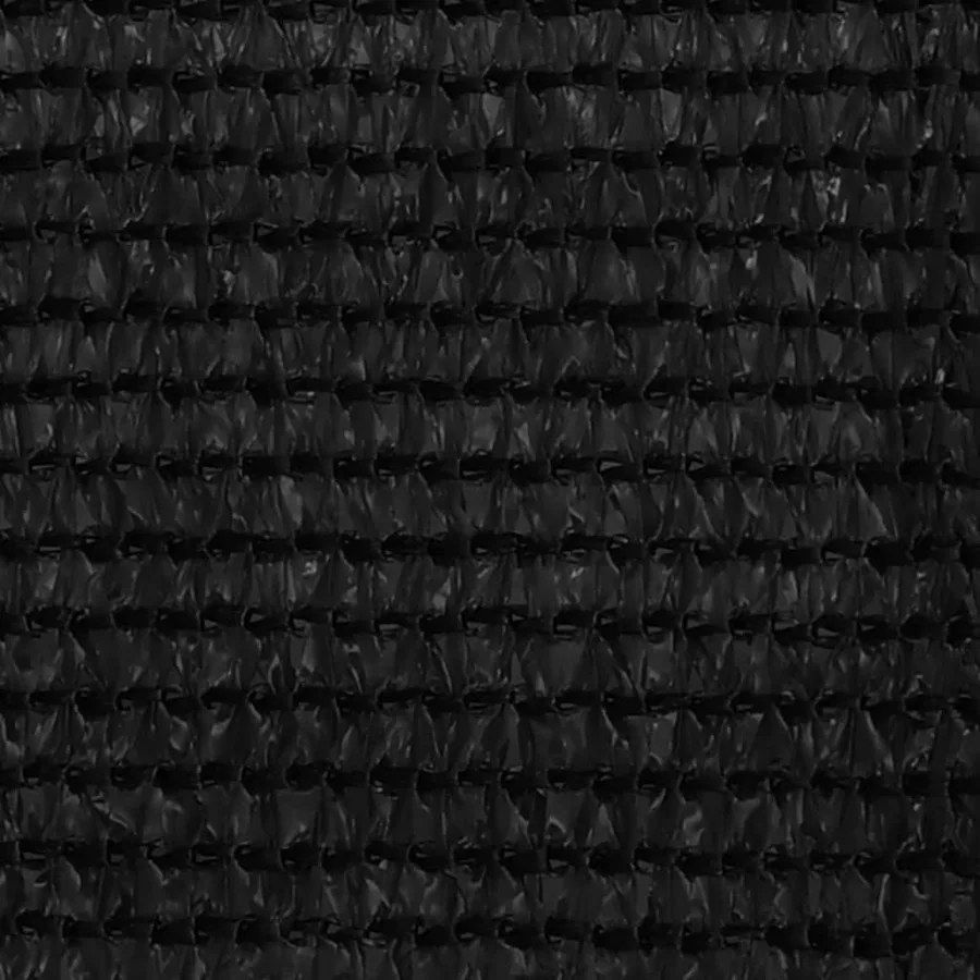 Écran de balcon Noir 75x400 cm PEHD - 2