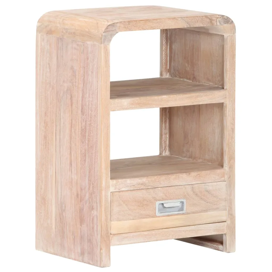 Table de chevet 40x30x60 cm Bois d'acacia massif - 10