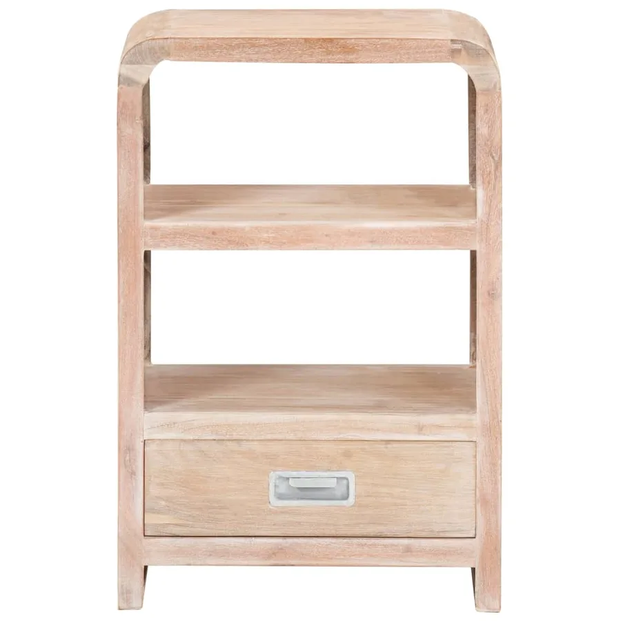 Table de chevet 40x30x60 cm Bois d'acacia massif - 3