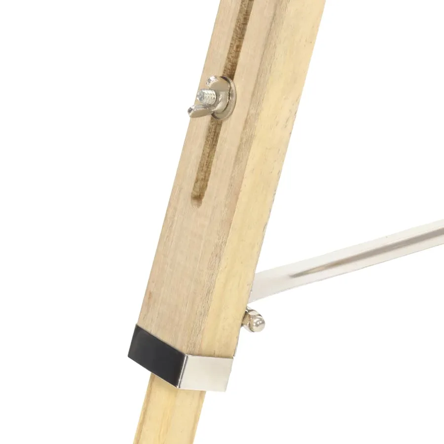 Lampadaire à trépied bois de manguier massif 140 cm - 12