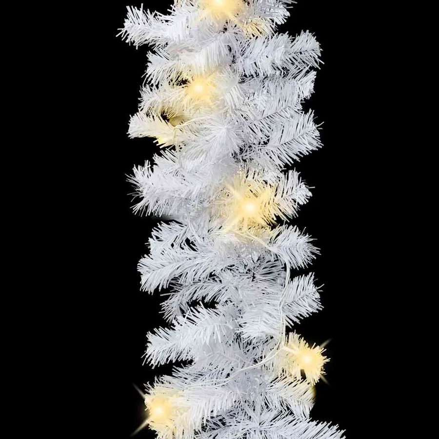 Guirlande de Noël avec lumières LED 10 m Blanc - 7