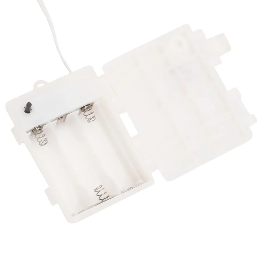 Lumières de Noël avec LED 3 pcs pliable blanc - 10