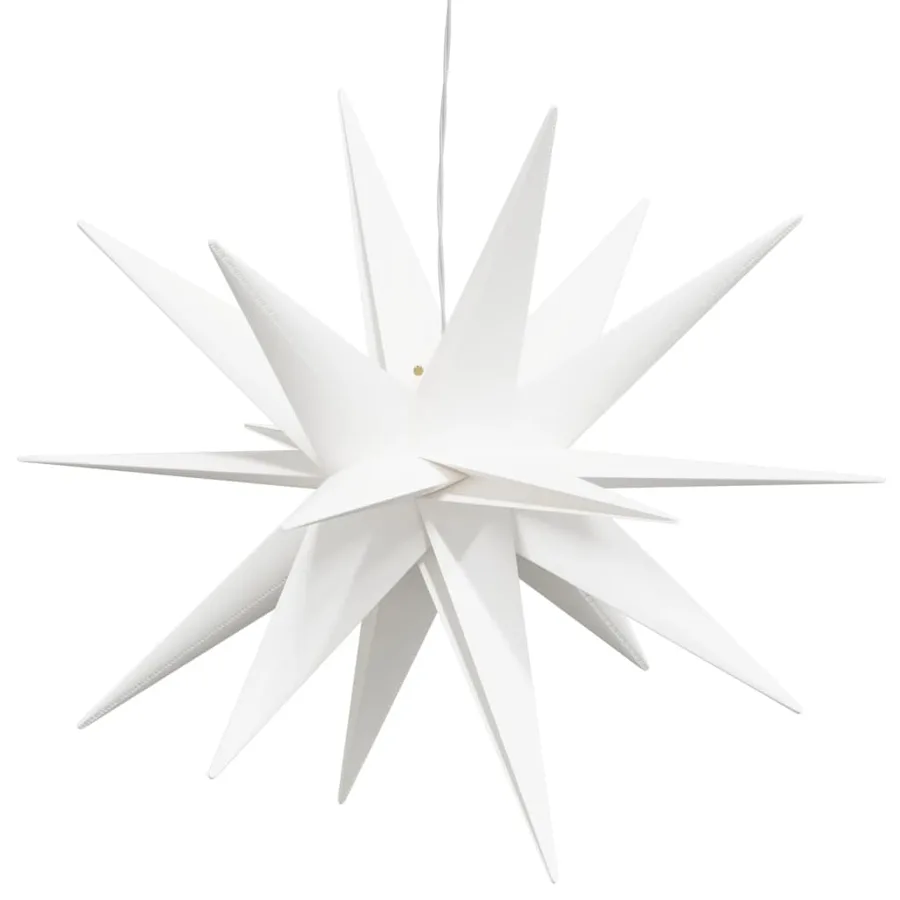 Lumières de Noël avec LED 3 pcs pliable blanc - 6