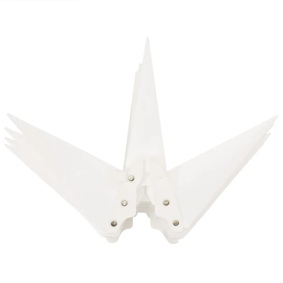 Lumières de Noël avec LED 3 pcs pliable blanc - 7